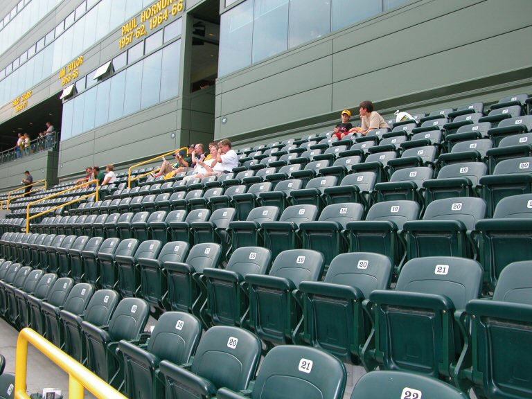 Lambeau Field – Outdoor Club Seating Views, General View